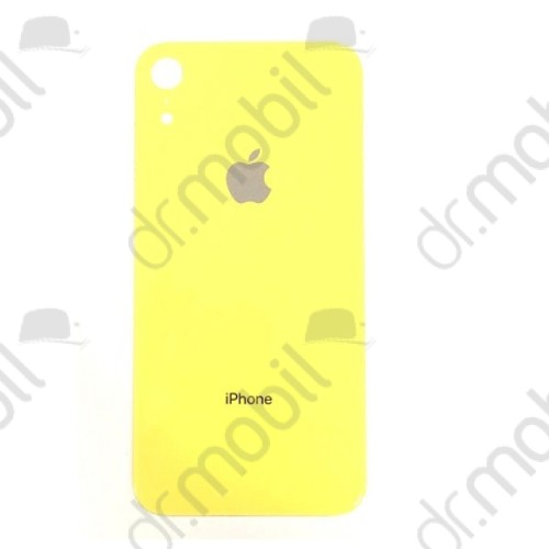 Akkufedél Apple iPhone XR  hátlap sárga
